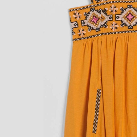 Anthropologie Teofila Embroidered Swing Dress - Picture 8 of 10